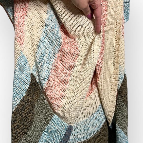 CAbi Line Up Open Front Circle Vest, Cardigan, Shrug, Sweater Size M Style 216 - Picture 8 of 13